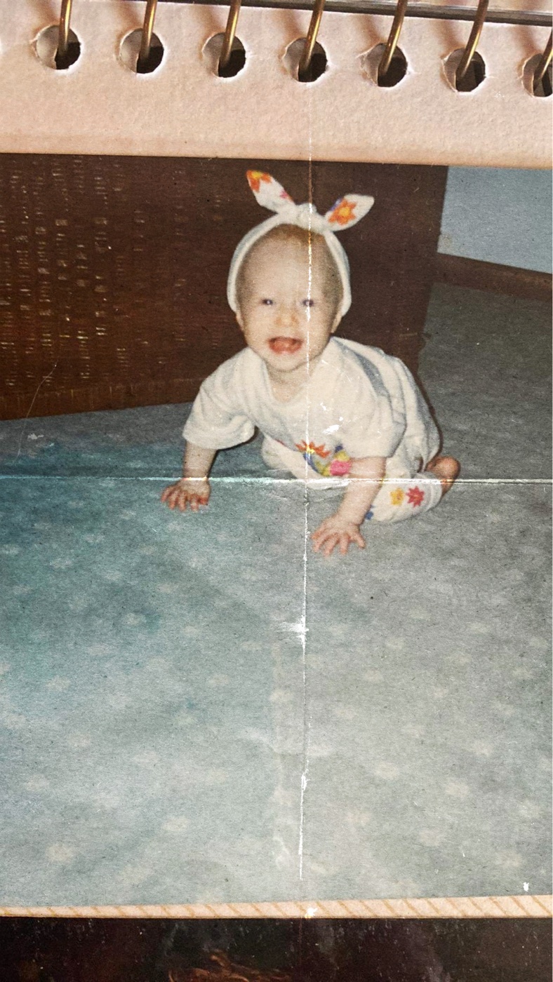 em as a baby
